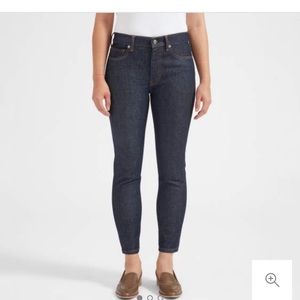 Everlane Women's Skinny Jeans - Dark Blue